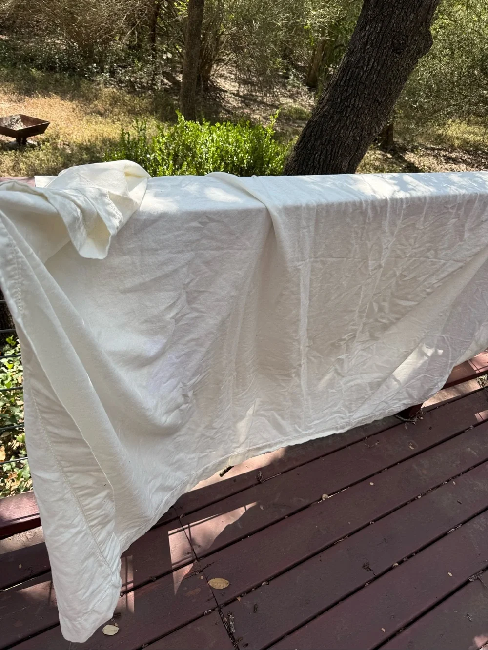 Wedding Supplies - White Table Cloth, Faux Florals, Floral Foam